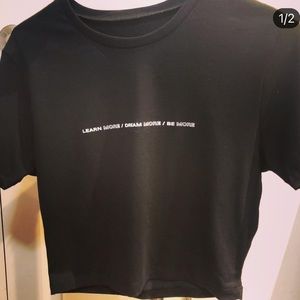 BRAND NEW ALPHALETE CROP SHIRT